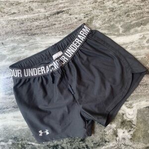 Under Armour Grey Active Wear Shorts XS
